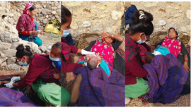 दुर्गम बाजुराको पीडा: अस्पताल पुग्न नसक्दा बाटोमै बच्चा जन्मियो